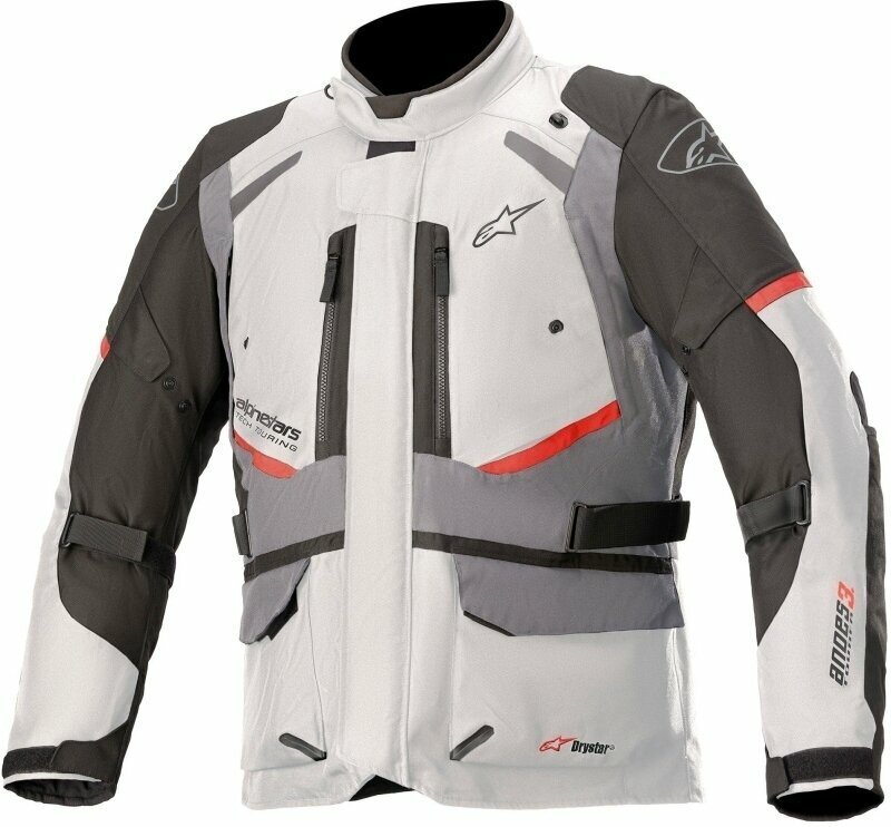 Casaco têxtil Alpinestars Andes V3 Drystar Jacket Ice Gray/Dark Gray L Casaco têxtil