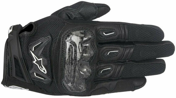 Luvas para motociclos Alpinestars SMX-2 Air Carbon V2 Gloves Black S Luvas para motociclos - 1