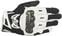 Δερμάτινα Γάντια Μηχανής Alpinestars SMX-2 Air Carbon V2 Gloves Black/White L Δερμάτινα Γάντια Μηχανής