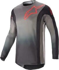 Dresovi za motokros Alpinestars Techstar Sein Jersey Black/Neon Red