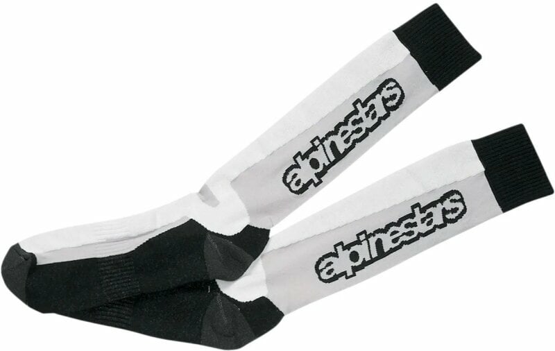 Ponožky Alpinestars Ponožky Touring Summer Socks White/Black L/2XL