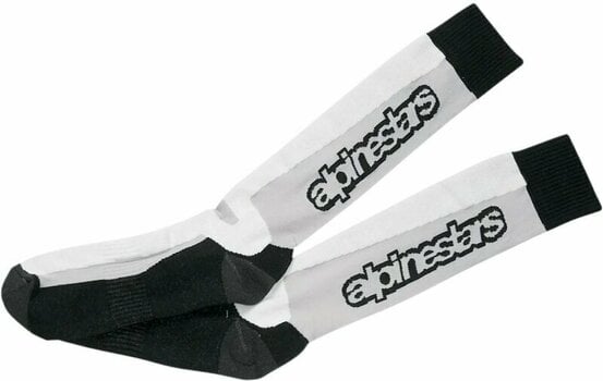 Ισοθερμικές Κάλτσες Μηχανής Alpinestars Ισοθερμικές Κάλτσες Μηχανής Touring Summer Socks White/Black S/M - 1