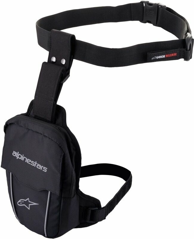 Motorcycle Backpack Alpinestars Access Thigh Bag Black/Black OS