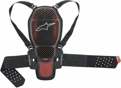 Back Protector Alpinestars Back Protector Nucleon KR-1 Cell Transparent Smoke/Black/Red S - 1