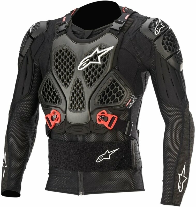 Casaco de proteção Alpinestars Casaco de proteção Bionic Tech V2 Protection Jacket Black/Red S