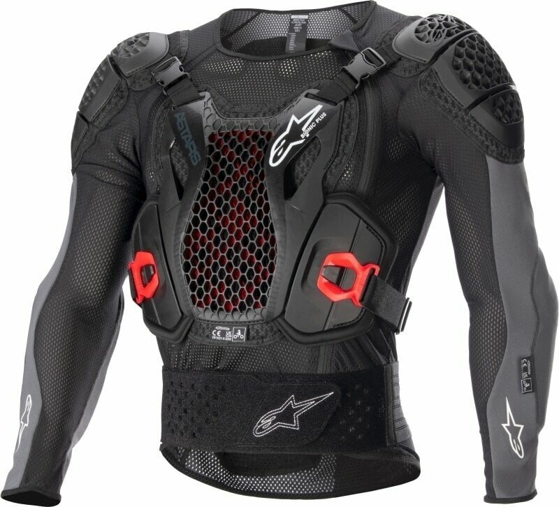 Protettore del corpo Alpinestars Protettore del corpo Bionic Plus V2 Black/Anthracite/Red L