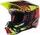 Čelada Alpinestars S-M5 Solar Flare Helmet Black/Red Fluorescent/Yellow Fluorescent/Glossy L Čelada