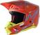 Casco Alpinestars S-M5 Action Helmet Orange Fluorescent/Cyan/Yellow Fluorescent/Glossy L Casco