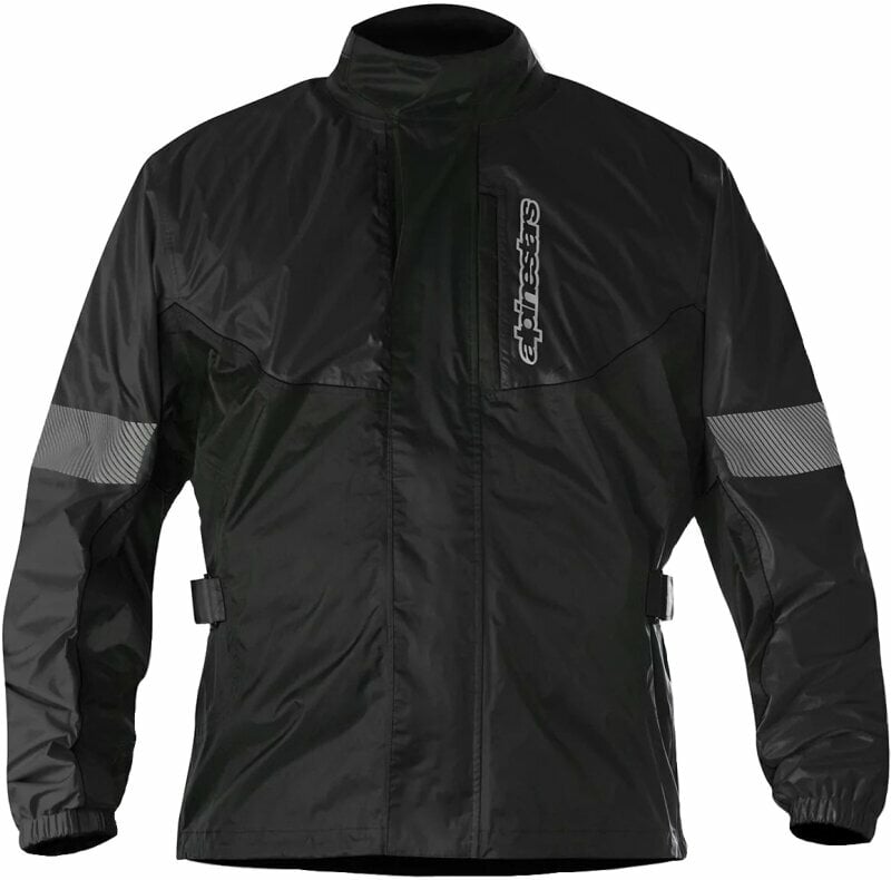 Moto dežna jakna Alpinestars Hurricane Rain Jacket Black L