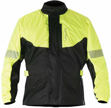 Motorcycle Rain Jacket Alpinestars Hurricane Rain Jacket Yellow Fluorescent/Black S - 1