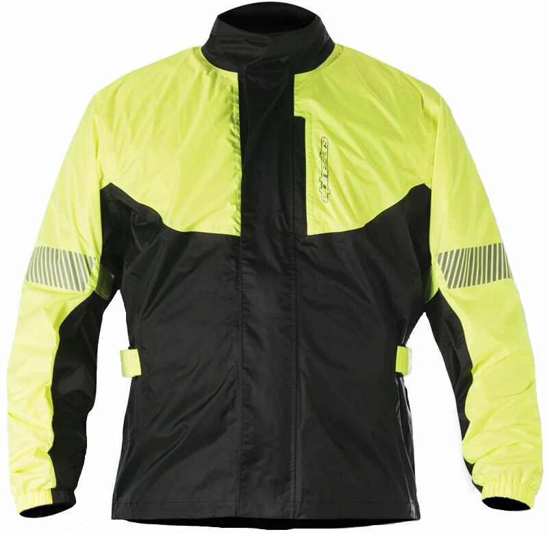 Moto bunda do dažďa Alpinestars Hurricane Rain Jacket Yellow Fluorescent/Black XL