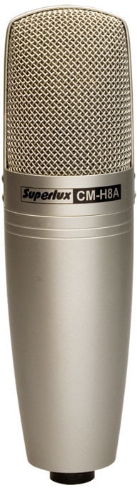 Microfone condensador de estúdio Superlux CMH8A Microfone condensador de estúdio