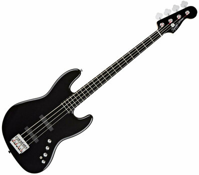 4-strenget basguitar Fender Squier Deluxe Jazz Bass IV Active EB Black - 1
