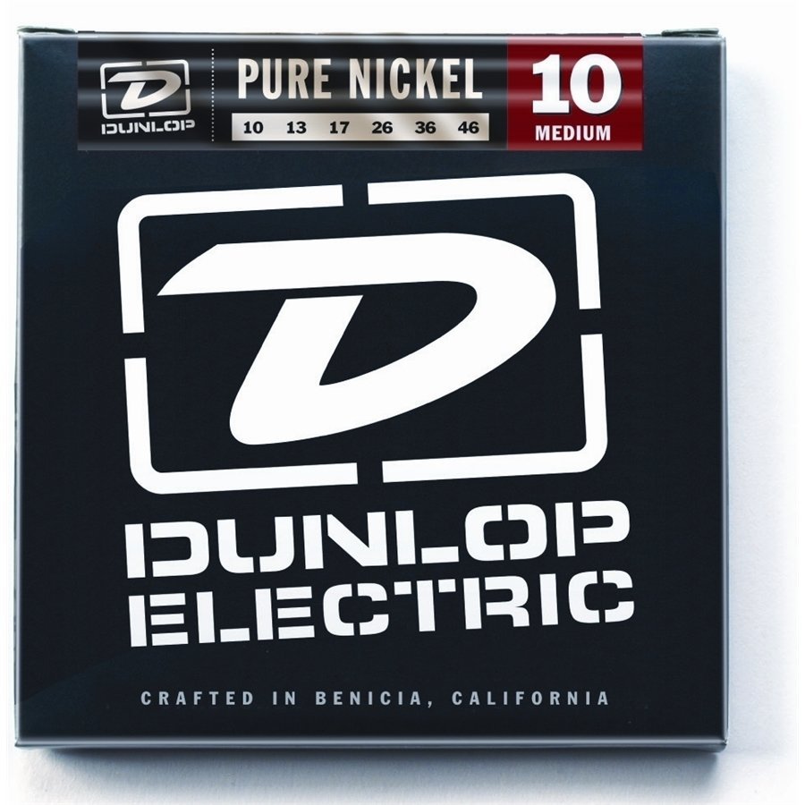 Struny do gitary elektrycznej Dunlop DEK1046 Pure Nicke Medium