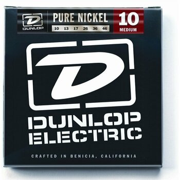 Strenge til E-guitar Dunlop DEK1046 Pure Nicke Medium - 1