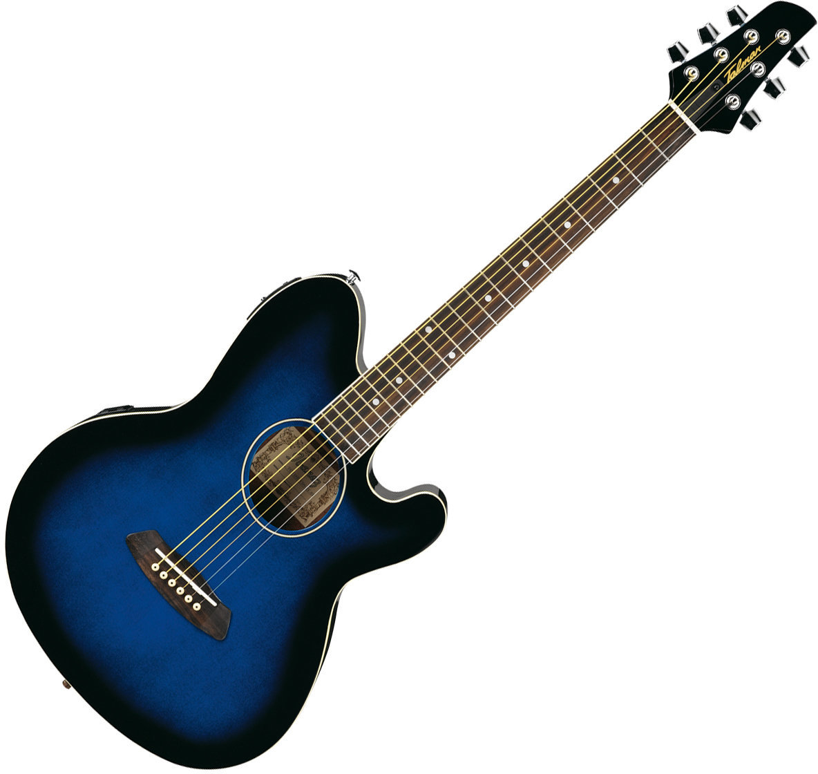 Elektro-akoestische gitaar Ibanez TCY 10E TBS