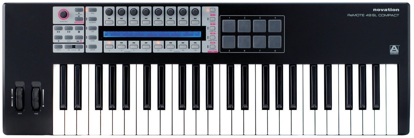 MIDI keyboard Novation Remote 49 SL COMPACT