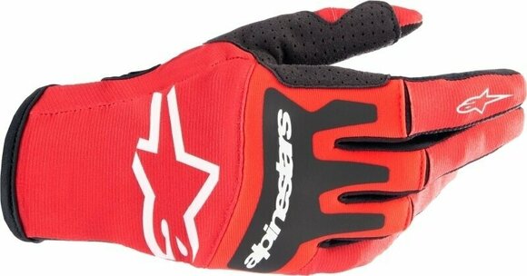 Rękawice motocyklowe Alpinestars Techstar Gloves Mars Red/Black L Rękawice motocyklowe - 1