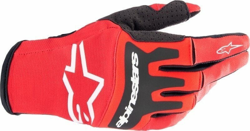 Luvas para motociclos Alpinestars Techstar Gloves Mars Red/Black S Luvas para motociclos