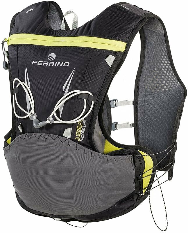 Futó hátizsák Ferrino X-Track Vest Black UNI Futó hátizsák