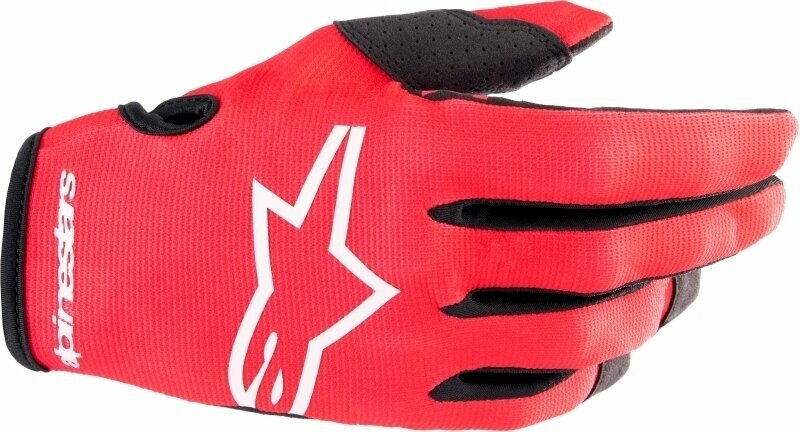 Motorcycle Gloves Alpinestars Radar Gloves Red/White L Motorcycle Gloves