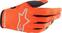 Rukavice Alpinestars Radar Gloves Orange/Black L Rukavice