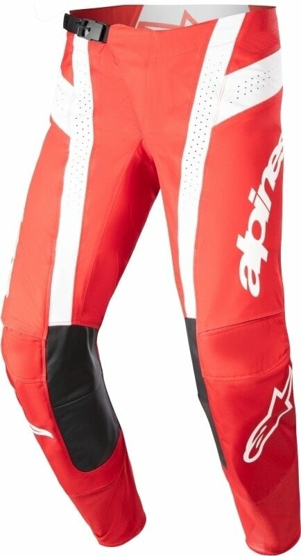 Alpinestars Techstar Arch Pants Mars Red/White 30 Motocross pantaloni