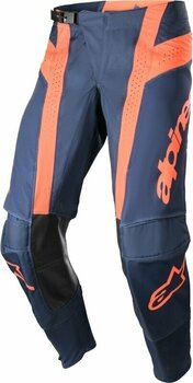 Calças de motocross Alpinestars Techstar Arch Pants Night Navy/Hot Orange 30 Calças de motocross - 1