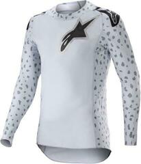 Koszulka motocross Alpinestars Supertech North Jersey Haze Gray/Black