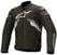 Casaco têxtil Alpinestars T-GP Plus R V3 Jacket Black/Dark Gray/White L Casaco têxtil