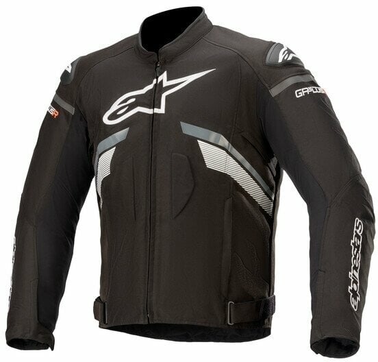 Casaco têxtil Alpinestars T-GP Plus R V3 Jacket Black/Dark Gray/White M Casaco têxtil