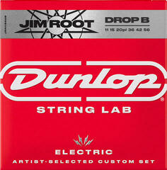 Χορδές για Ηλεκτρική Κιθάρα Dunlop JRN1156DB String Lab Jim Root Drop B Χορδές για Ηλεκτρική Κιθάρα