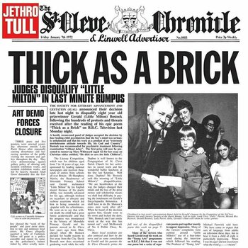 LP Jethro Tull - Thick As A Brick (50th Anniversary Edition) (LP) - 1