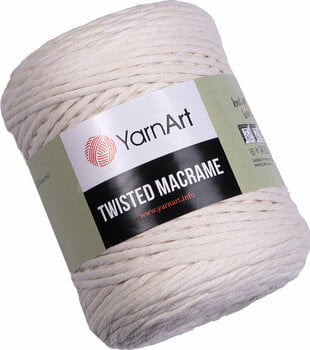 Konac Yarn Art Twisted Macrame 752 Light Beige - 1