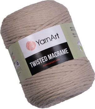 Cordon Yarn Art Twisted Macrame 753 Beige - 1