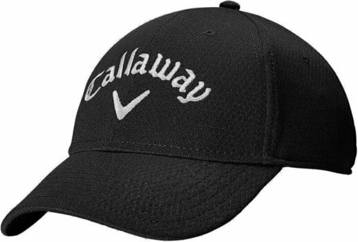 Šilterica Callaway Mens Side Crested Structured Cap Black - 1