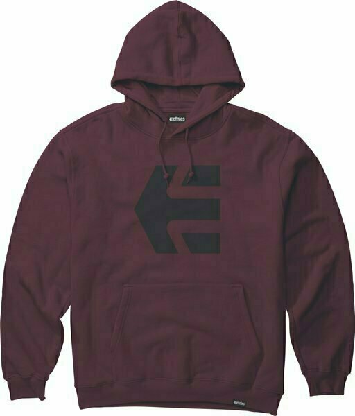 Etnies Pulóver Classic Icon Hoodie Burgundy M