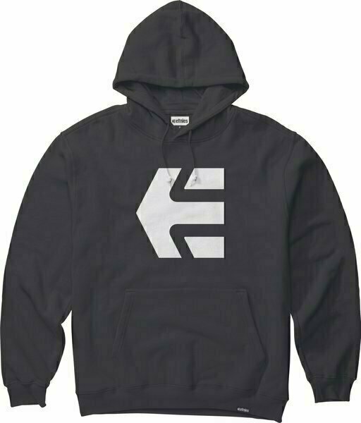 Etnies Pulóver Classic Icon Hoodie Black/White S