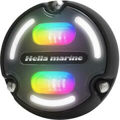 Boat Exterior Light Hella Marine  Apelo A2 Aluminum RGB Underwater Light Charcoal Lens Boat Exterior Light