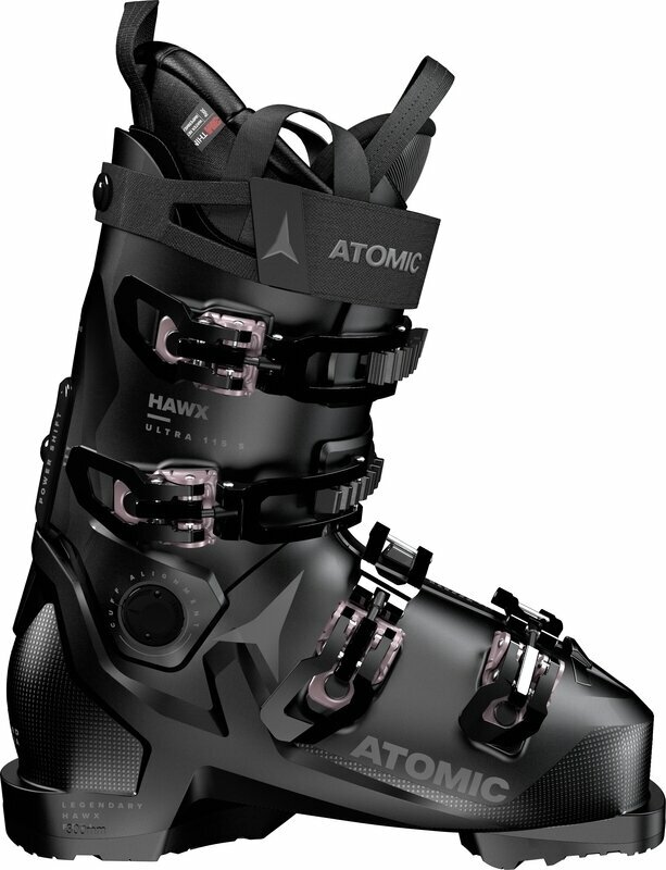 Chaussures de ski alpin Atomic Hawx Ultra 115 S W GW Black/Rose Gold 24/24,5 Chaussures de ski alpin