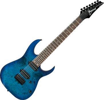 7-strängad elgitarr Ibanez RG7421PB-SBF Sapphire Blue - 1