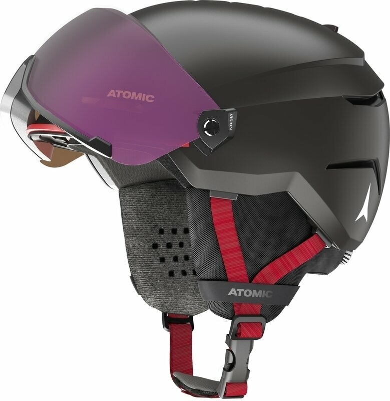 Ski Helmet Atomic Savor Visor R Black M (55-59 cm) Ski Helmet