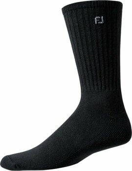Ponožky Footjoy ProDry Lightweight Crew Mens Socks Ponožky Black UNI - 1