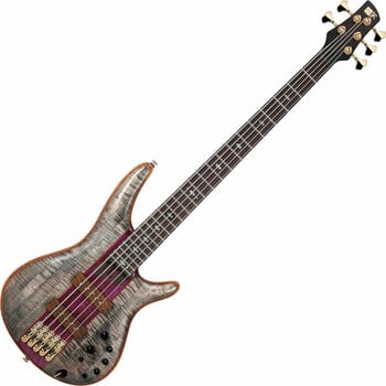 5-string Bassguitar Ibanez SR5CMDX-BIL Black Ice Low Gloss - 1