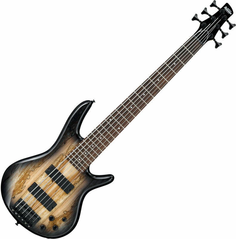 6-string Bassguitar Ibanez GSR206SM-NGT Natural Gray Burst