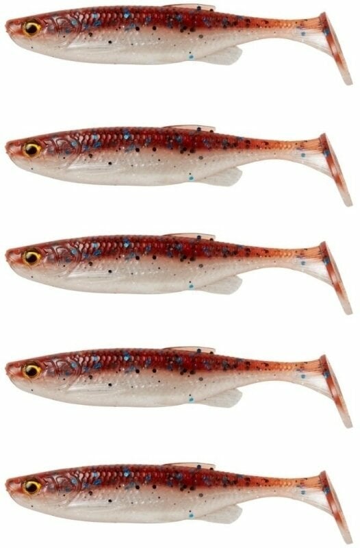 Τεχνητό Δολώμα από Καουτσούκ Savage Gear Fat Minnow T-Tail 5 pcs Smelt 9 cm 7 g