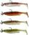 Esca siliconica Savage Gear Fat Minnow T-Tail RFT Clearwater Mix 9 cm 7-7,5 g