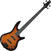 Električna bas kitara Ibanez GSR280QA-TYS Transparent Yellow Sunburst