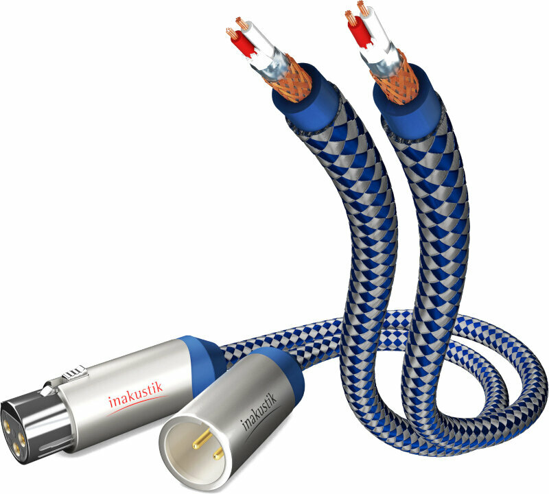 Hallo-Fi Audio-Kabel Inakustik Premium Audio Cable XLR 1,5 m