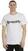 Outdoorové tričko Meatfly Logo T-Shirt White S Tričko